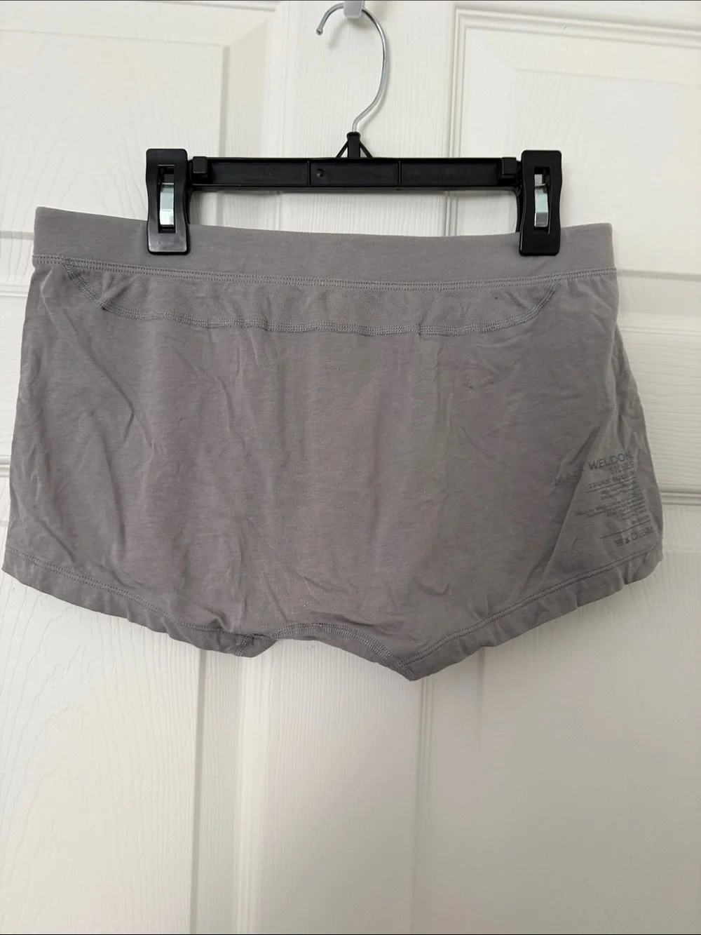 Mack Weldon Silver Gray Trunk Boxer Briefs